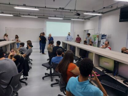 Inauguração do projeto "Programando o Futuro" em sua segunda edição.